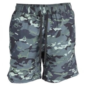 Dixxon Flannel Co Camo Lined Drawstring Athletic Shorts